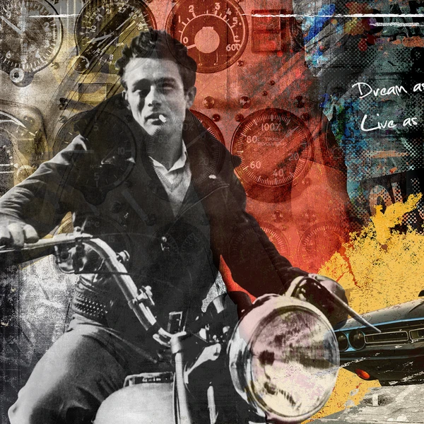 James Dean Plexiglass Artwork 1 James Dean Plexiglass Artwork
